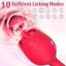 Rose Toys Vibrator for Women, Licking Clitoral G-Spot