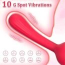 Rose Toys Vibrator for Women, Licking Clitoral G-Spot