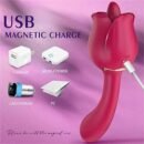 Rose Tongue Licker with G-Spot Vibrator