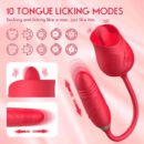 Licking Rose Toy with Dildo: The Ultimate in Intimate Pleasure