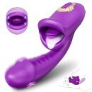 Rose Toy Tongue Licking Flapping Clit & G-spot vibrator