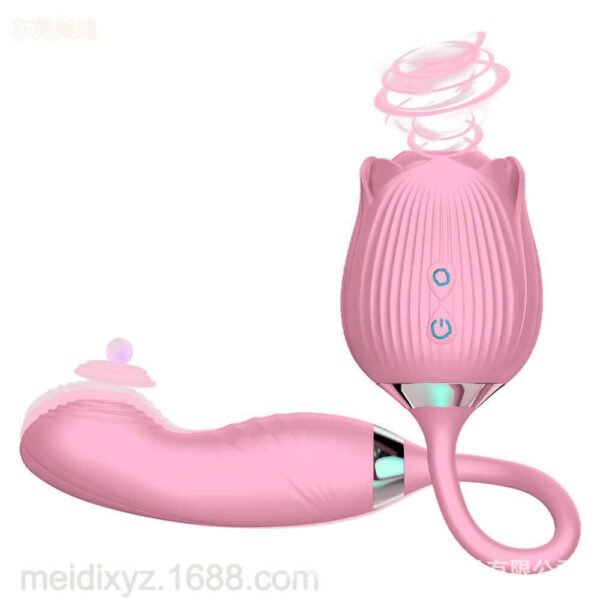 Rose toy with Dildo Extension: A Multi-Functional Delight - Image 12