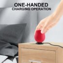 Black Rose Toy Charger - Effortless USB Charging Dock Station - 2.6Ft