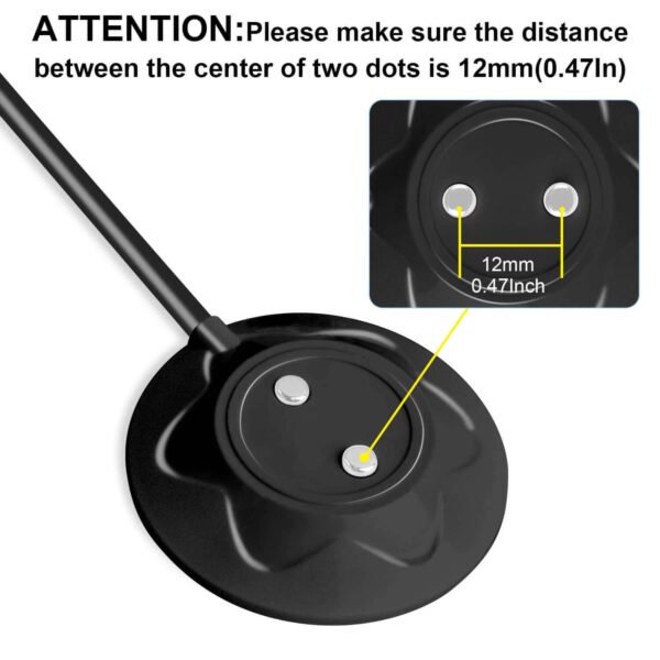 Black Rose Toy Charger - Effortless USB Charging Dock Station - 2.6Ft - Image 3