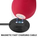Black Rose Toy Charger - Effortless USB Charging Dock Station - 2.6Ft