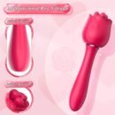 Rose Cat's Shaped Vibrator: Kneading & Vibrations Combined