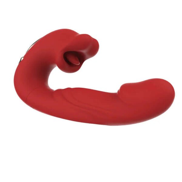 Rose Toy Tongue Licking Flapping Clit & G-spot vibrator - Image 5