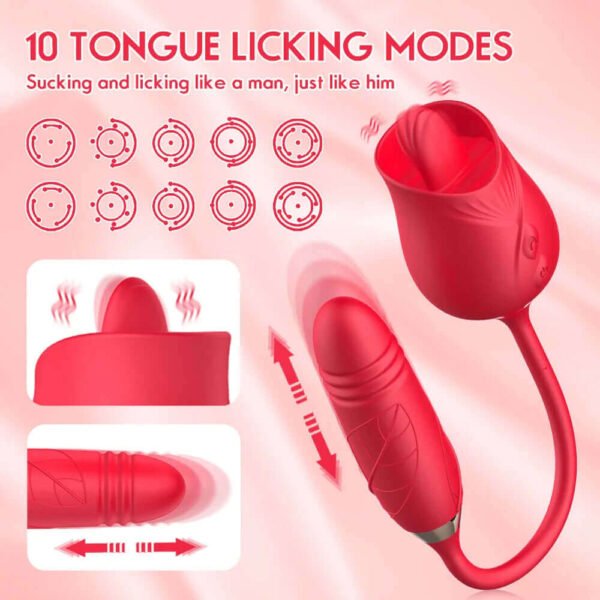 Sucking Rose Vibrating Jumpers | Female Vibrators - Image 7