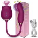 Rose toy with Dildo Extension: A Multi-Functional Delight