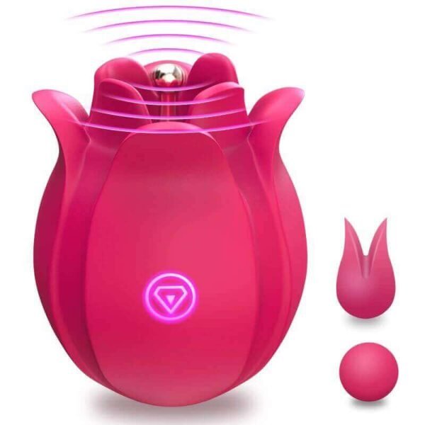 Rose Clit Massager: Elegance Meets Intense Vibrations - Image 2