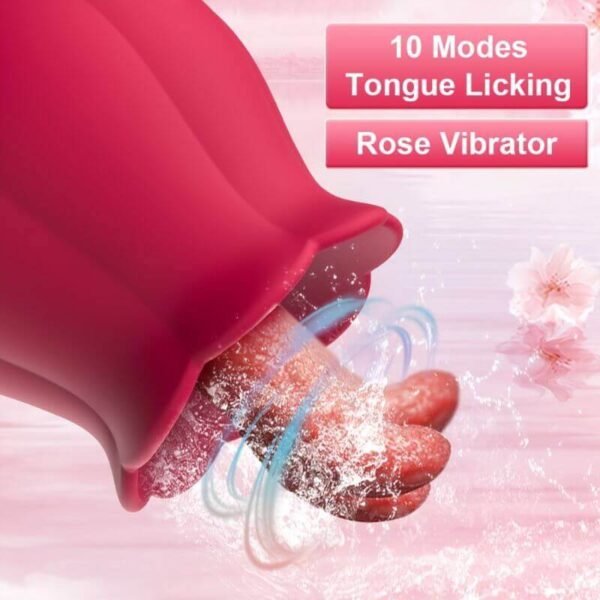 Rose Women Toy: Where Vibrations Meet Licking Sensations - Image 7