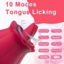 Rose Women Toy: Where Vibrations Meet Licking Sensations