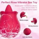 Rose Women Toy: Where Vibrations Meet Licking Sensations